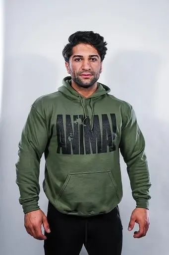 Universal Animal Hooded Sweater Military - Bild 1