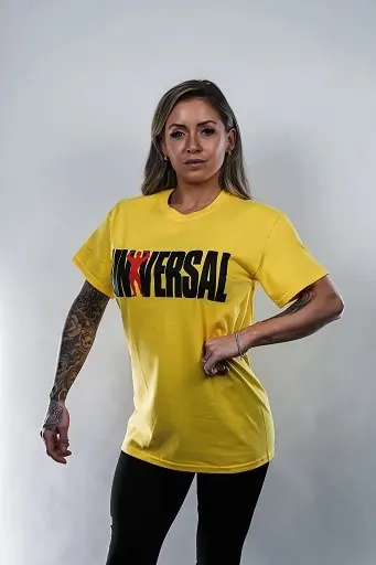 Universal Animal T-Shirt Logo Yellow '77 - Bild 1