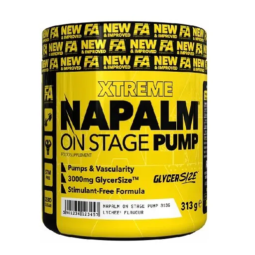 FA Nutrition NAPALM On Stage Pump 313g - Bild 1