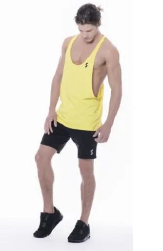 Scitec Tank Top Andorra Gelb - Bild 1