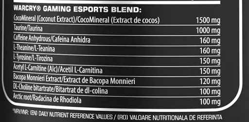 Genius Nutrition Warcry Gaming 240g - Bild 3