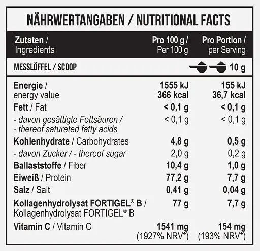 MST - Collagen Peptides Fortigel® 300g - Bild 2