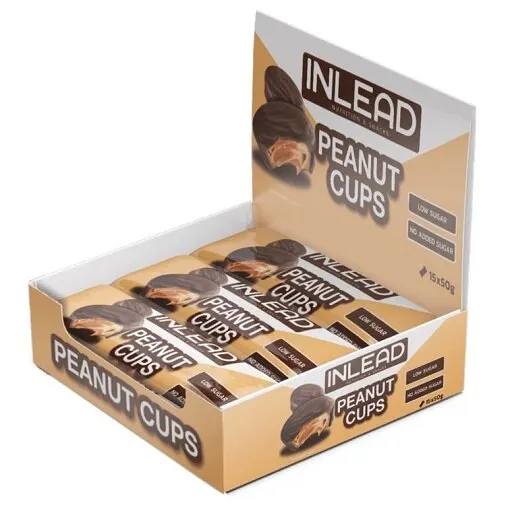 INLEAD Peanut Cups - Karton 15x50g - Bild 1