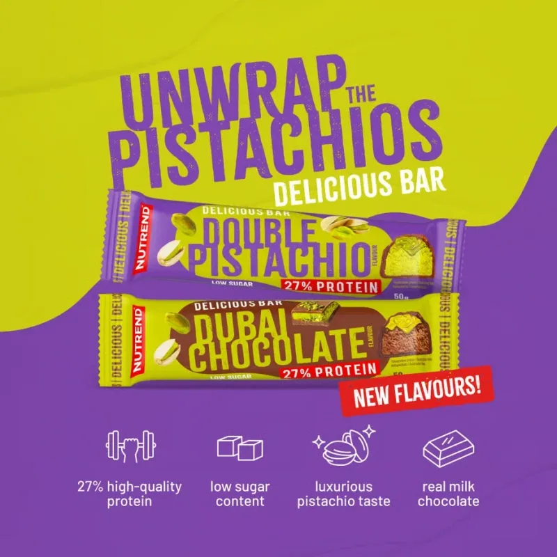 Nutrend Delicious Bar 28x50g - Bild 1