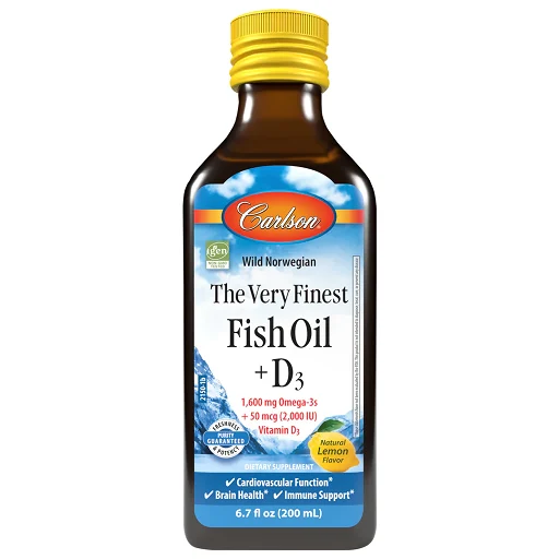 Carlson Labs The Very Finest Fish Oil - 200ml - Bild 1
