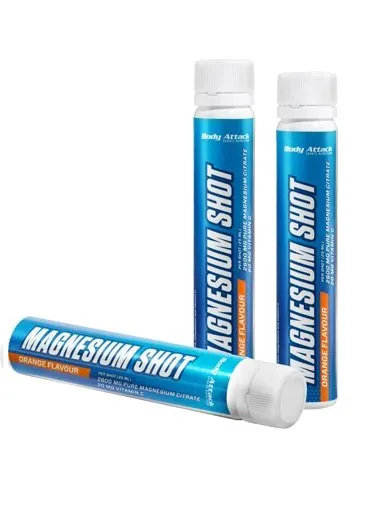 Body Attack Magnesium Shots 20x25ml - Orange - Bild 1