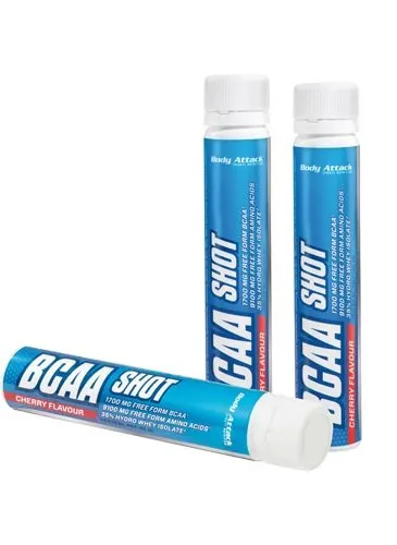 Body Attack BCAA Shots 20x25ml - Kirsche - Bild 1