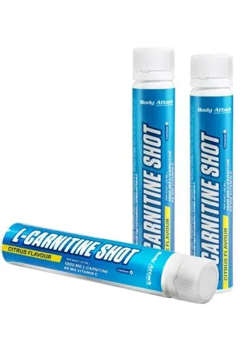 Body Attack L-Carnitine Shots 20x25ml - Citrus - Bild 1