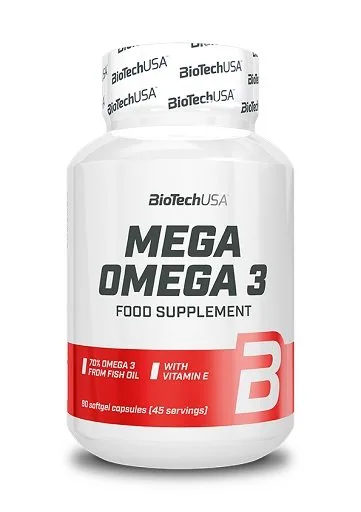 BioTech Mega Omega 3, 90 Kapseln - Bild 1