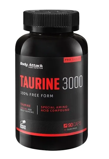 Body Attack Taurine 3000 - 90 Caps - Bild 1