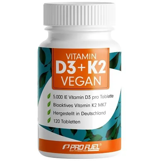 ProFuel Vitamin D3 & K2 120 Tabl. - Bild 1