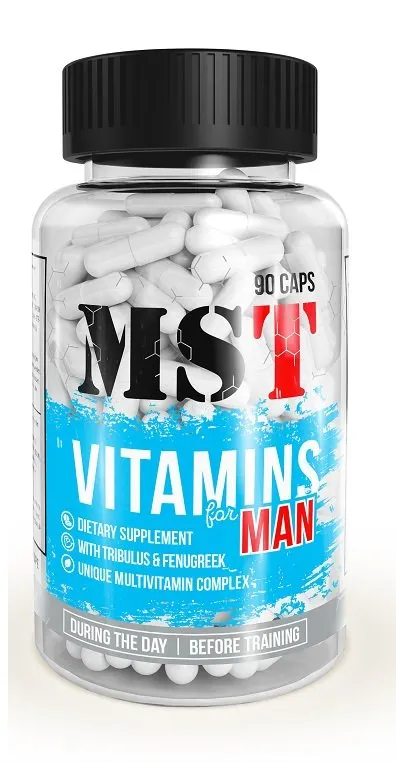 MST - Vitamins for MAN 90 caps - Bild 1