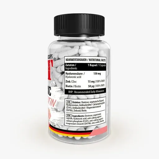 MST - Hyaluronic Acid 150 mg + Biotin 90 Kapseln - Bild 2