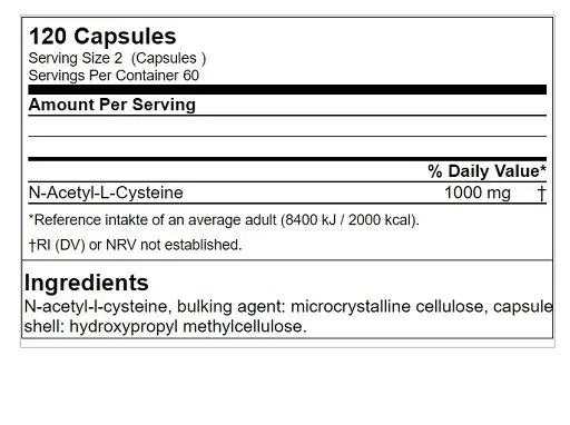 GN N-Acetyl L-Cystein 120 Kapseln - Bild 1