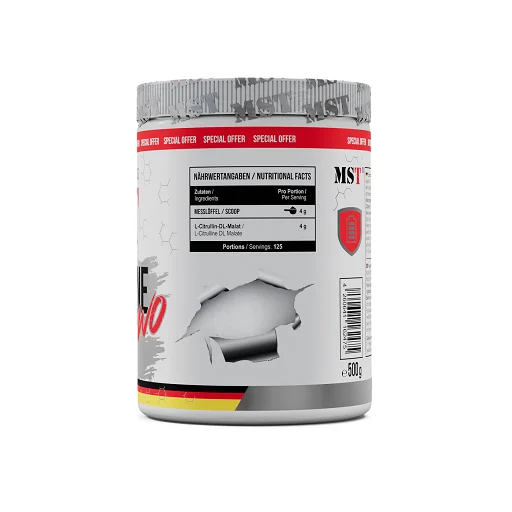 MST - Citrulline Malat 500g Unflavored - Bild 2