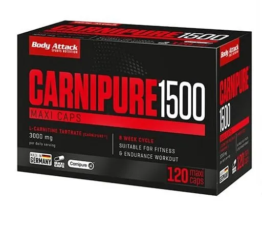 Body Attack Carnipure 1500 120 Kapseln - Bild 1