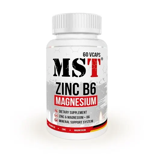 MST - Zinc + Magnesium + B6 60 vegane Caps - Bild 1