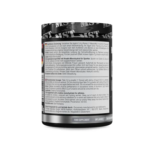 MST - Creatin Monohydrate 500g - Bild 1