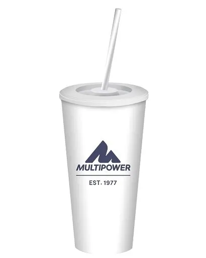 Multipower Pappbecher (OHNE DECKEL) 42x500ml - Bild 1