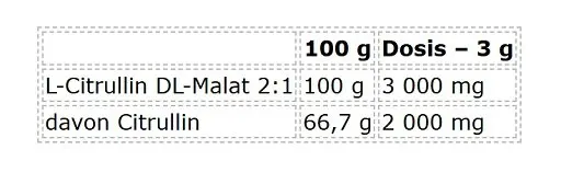 Nutrend Citrulline Malat 300g - Bild 2