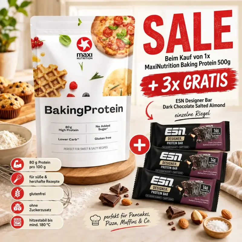 MaxiNutrition BAKING Protein 500g - Bild 1