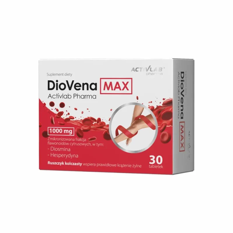 Activlab Pharma DioVena MAX 1000mg – 30 Tabletten - Bild 1