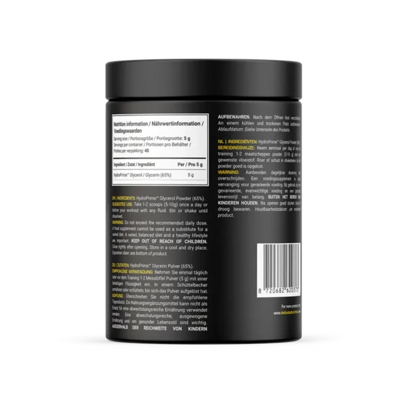 Dedicated HydroPrime Glycerol 200g - Bild 2