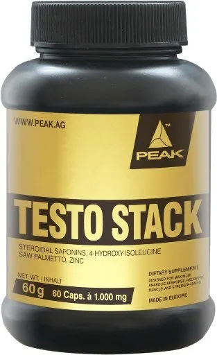 Peak Testo Stack - 60 Kapseln - Bild 1