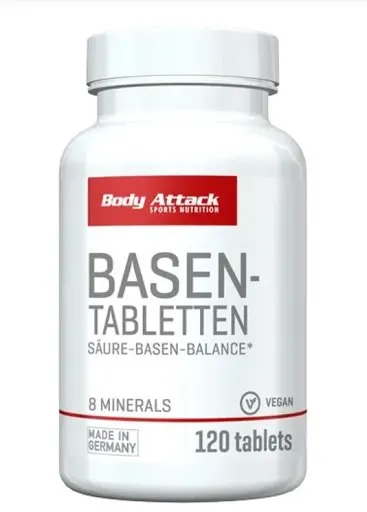 Body Attack Basentabletten 120 Caps - Bild 1