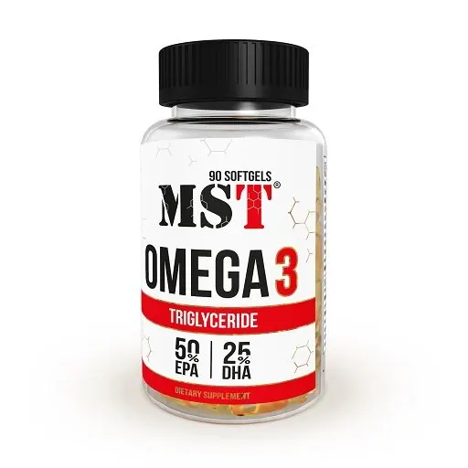 MST - Omega 3 triglyceride 75% 90 Softgels - Bild 1
