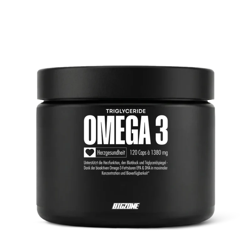 Big Zone Omega 3 Fury Triglyceride 120 Kapseln - Bild 1