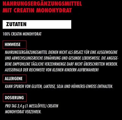 Big Zone Creatin 500g - Bild 3