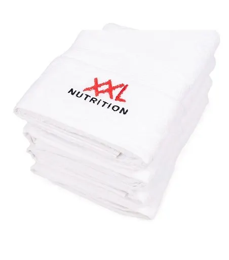 XXL Nutrition Badehandtuch 60 x 110 cm / Weiß - Bild 1