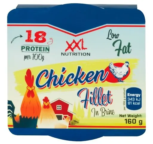 XXL Nutrition Hähnchenbrustfilet 160g - Bild 1
