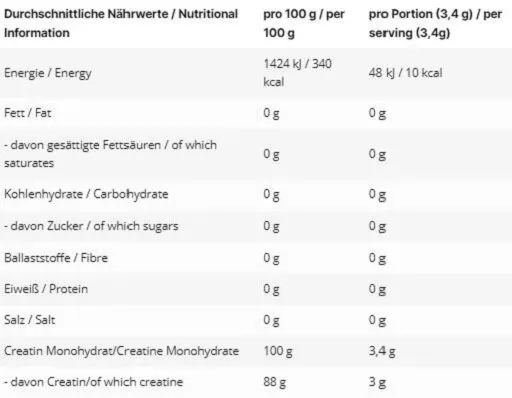 INLEAD Creatine Monohydrate 500g - Bild 2