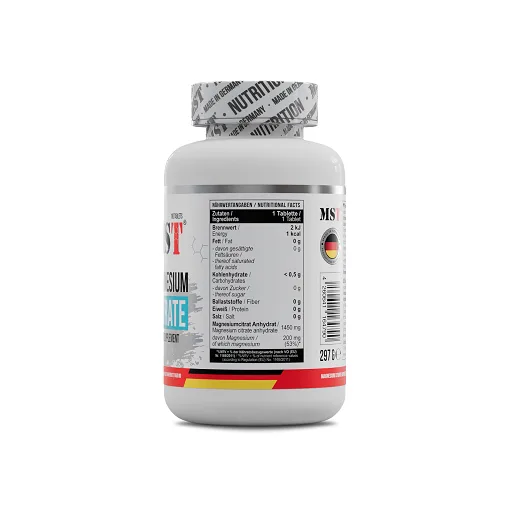 MST - Magnesium Citrat 200mg - 180 Tab - Bild 2