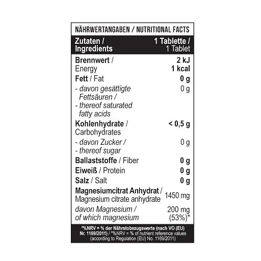 MST - Magnesium Citrat 200mg - 180 Tab - Bild 3