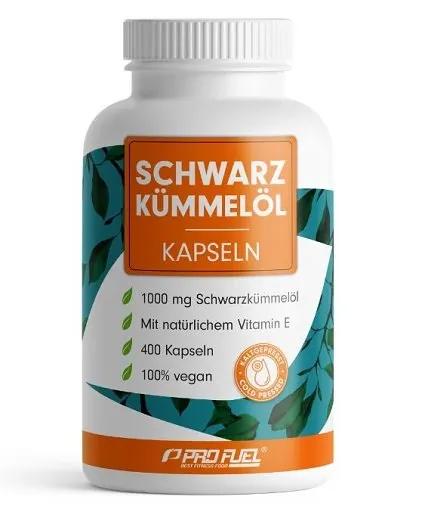 ProFuel Schwarzkümmelöl 400 Kapseln - Bild 1