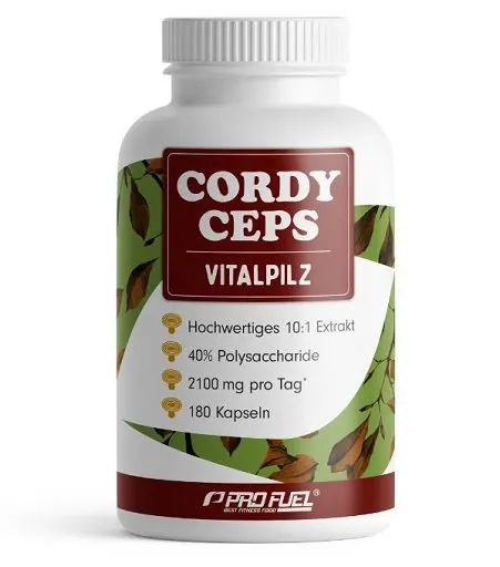 ProFuel CORDYCEPS Vitalpilz 180 Kapseln - Bild 1