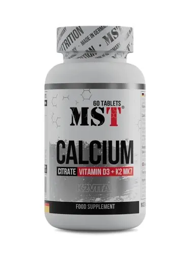 MST - Calcium Citrate D3 + K2Vital 60 Tabletten - Bild 1