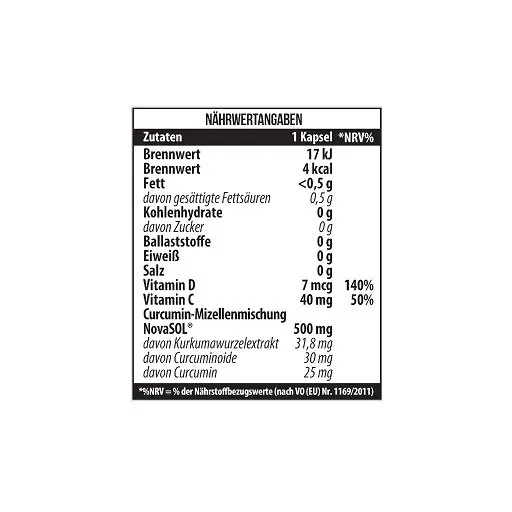 MST - Curcumin NovaSol® 60 Liquid Capsules - Bild 3