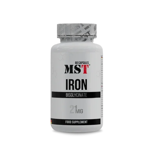 MST - Iron Bisglycinate 60 Caps - Bild 1