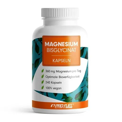 ProFuel Magnesium Bisglycinat 240 Kapseln - Bild 1
