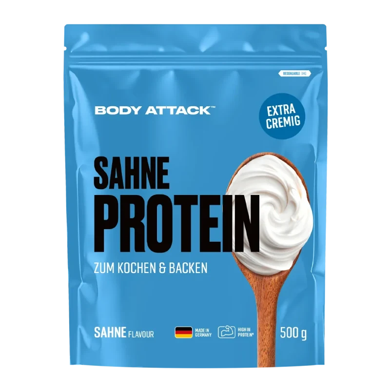 Body Attack Sahne Protein 500g - Bild 1