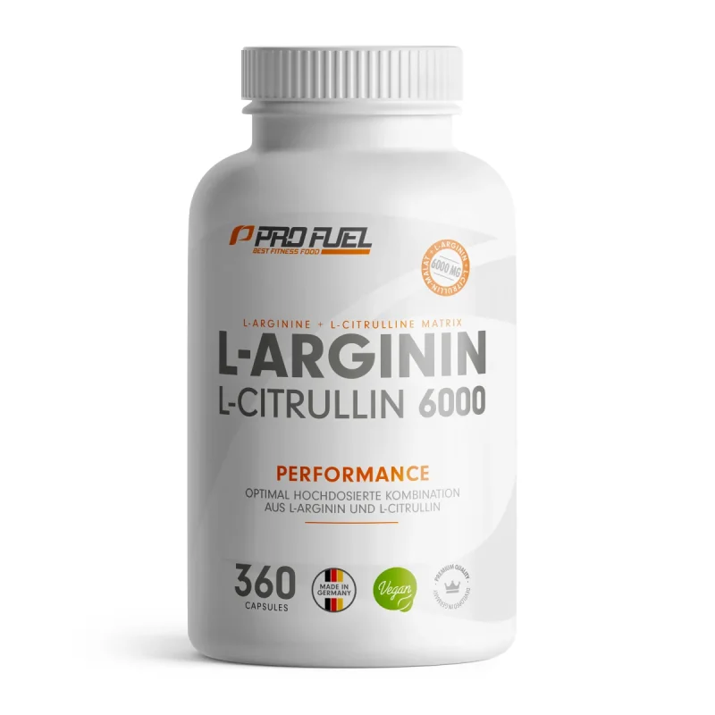ProFuel L-Arginin & L-Citrullin 360 Kapseln - Bild 1