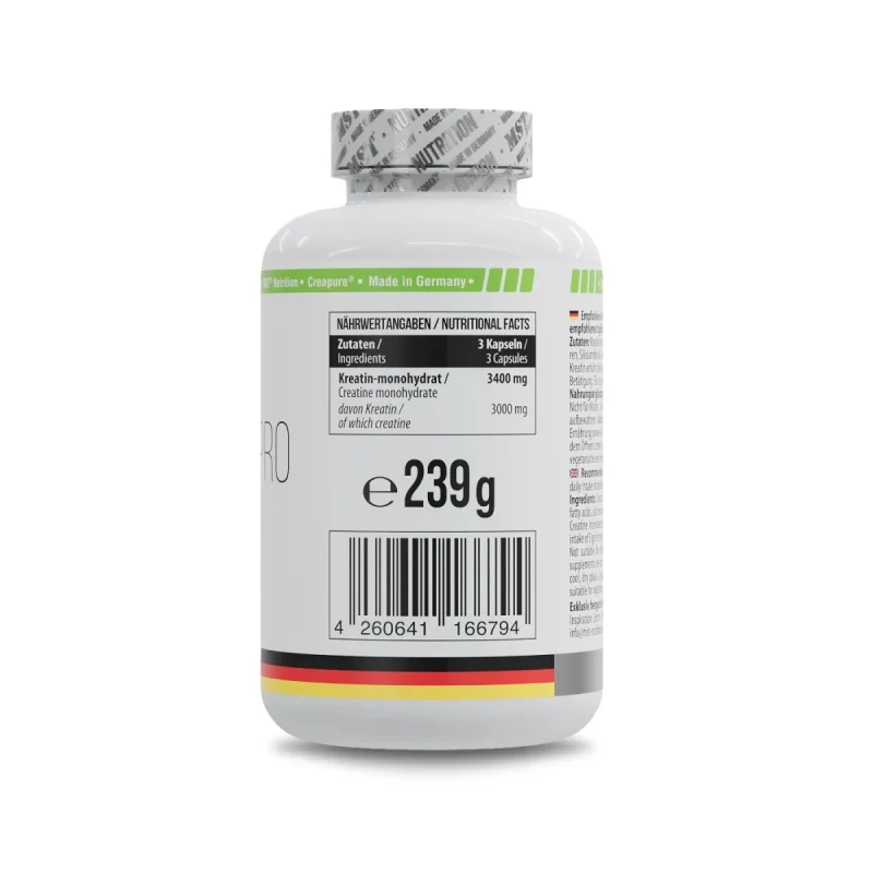 MST - Creatine Pro CREAPURE 180 Kapseln - Bild 2