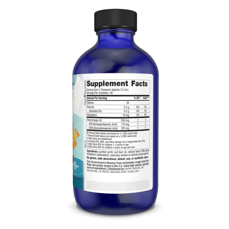Nordic Naturals Children's DHA Omega 3, Strawberry - 119ml - Bild 2