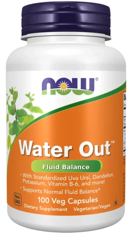 NOW Foods Water Out 100 Kapseln - Bild 1
