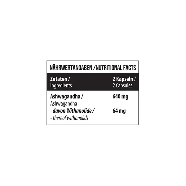 MST - Healthy Ashwagandha 10% Withanolide 120 Kapseln - Bild 2