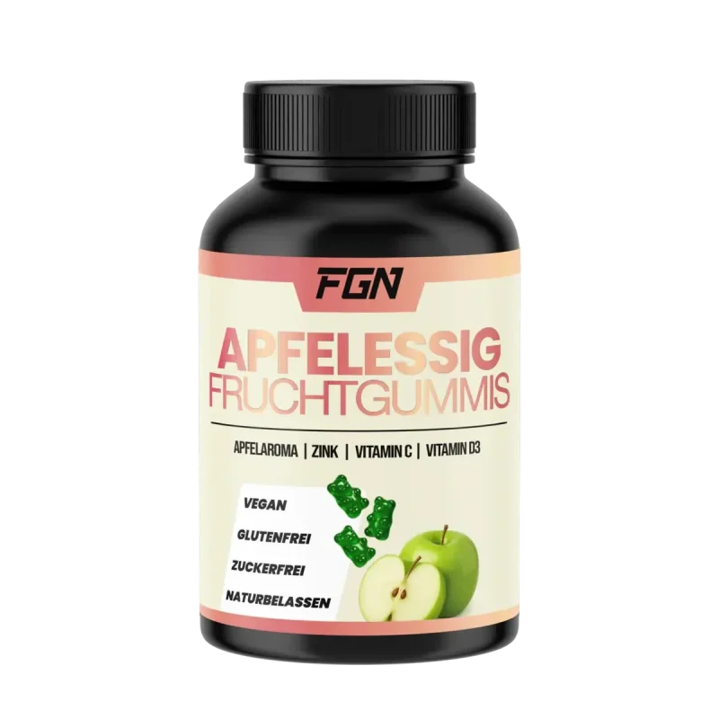 FGN Apfelessig 60 Fruchtgummies - Bild 1